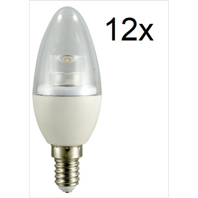 Saxon 6W E14 LED Lightbulbs