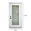 Porte d'entrée intérieure en fibre de verre 36 po x 36 po-114890521