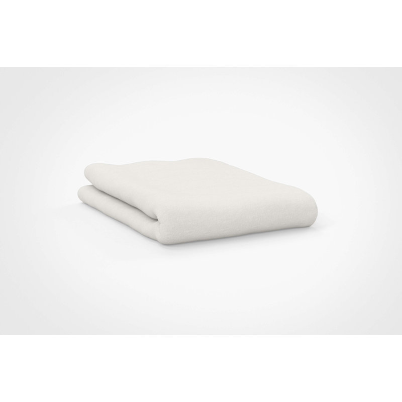 Plain Dye 1000 Thread Count 100% Cotton Flat Sheet, Single (3'), Ivory