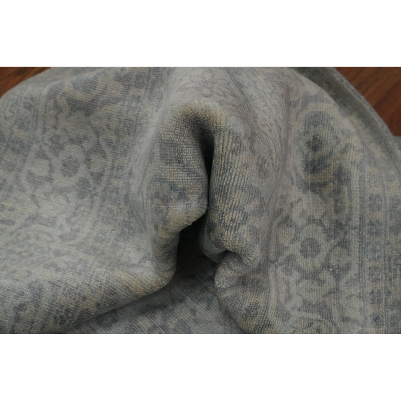 Handmade Transitional Oushak Area Rug 5x8