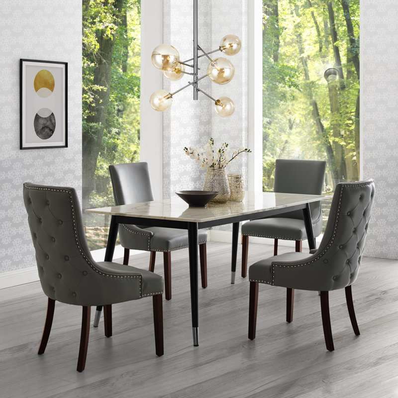 Chaise Antoin Easton, Gris clair