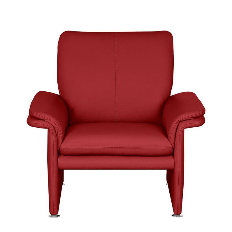 Edelwald Upholstered Armchair, Red