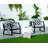 Nyjae 2 - Person Patio Conversation Set with Cushions