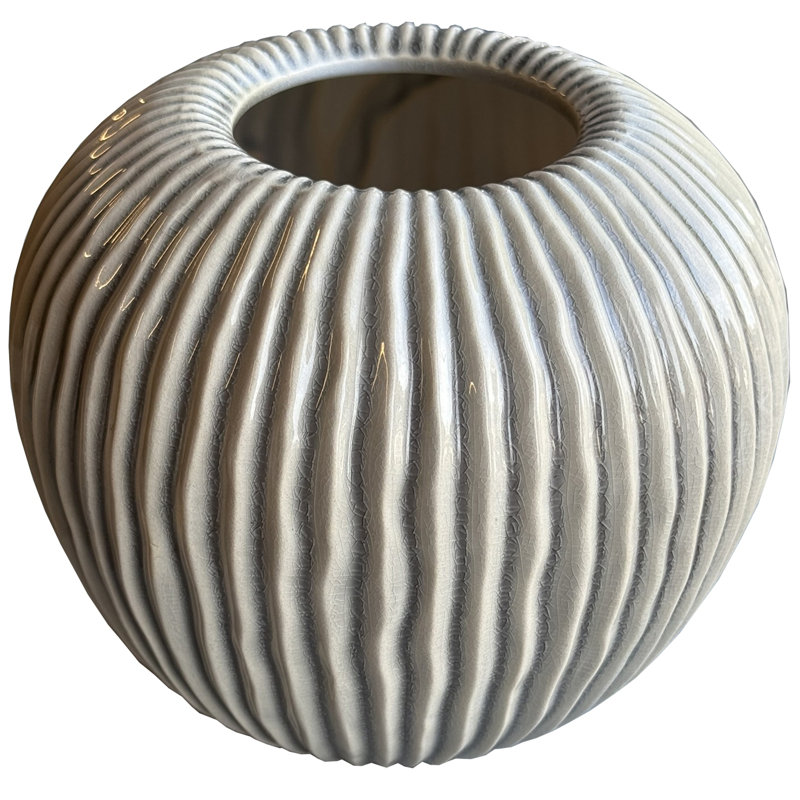 Catheline Handmade Ceramic Table Vase, 17cm H x 19cm W x 19cm D