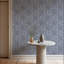 Wandervine - Glacial Gray Botanical Wallpaper