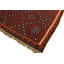 Tapis rouge / vert / beige en laine noué à la main à motif oriental Schatz 8 pi 5 po x 9 pi 6 po