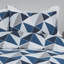 Voss Cotton Blend Geometric Shapes Duvet Cover with Pillowcases-1893663114
