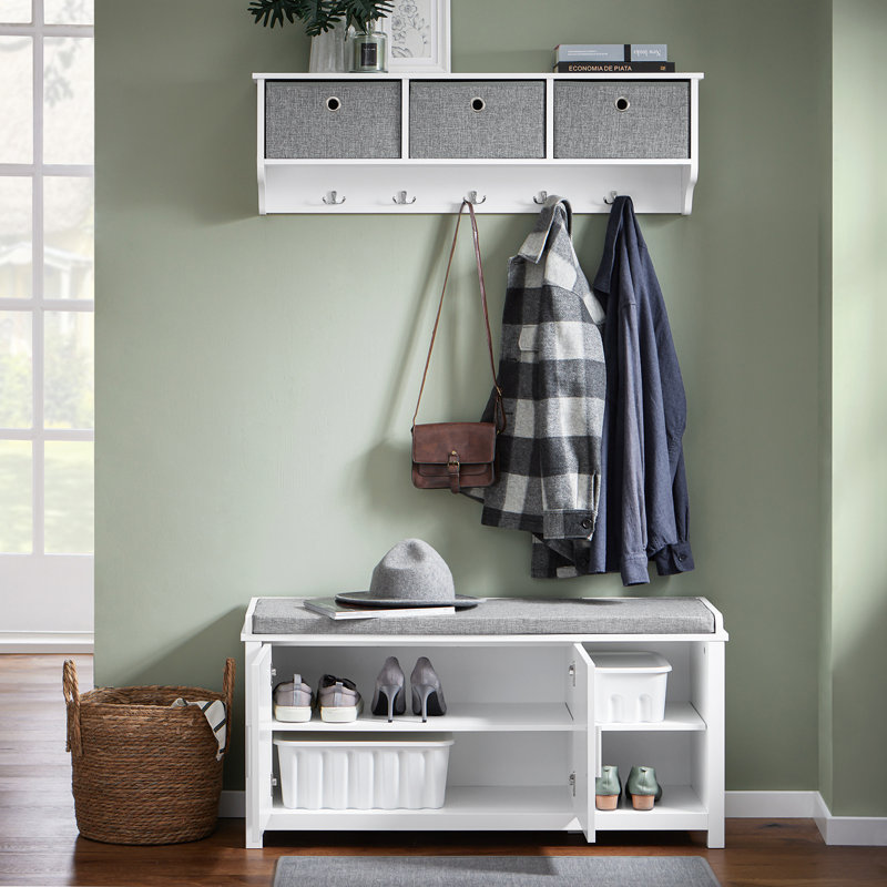 8 Pair Shoe Storage Cabinet