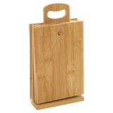7 Piece Bamboo Chopping Board Set
