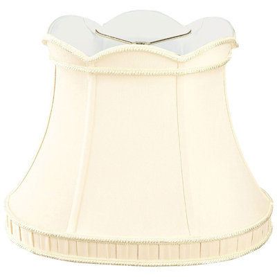 Abat-jour cloche en soie / shantung (araignée)