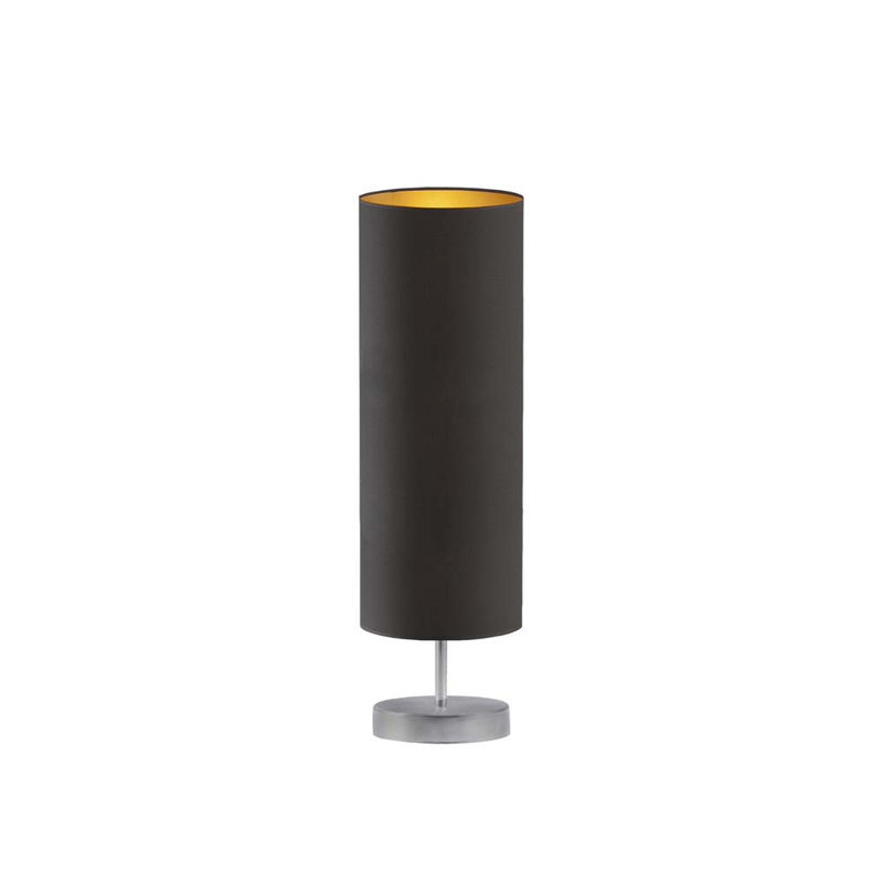 Genette Metal Desk Lamp, Black/Grey