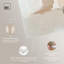 Ensemble de 2 décorations murales en toile Harmony Beige & White par Art Remedy, tendue sur châssis, 24 x 30-751734677-751734679