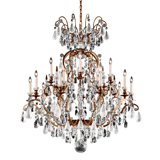 Renaissance 16 - Light Glass Chandelier