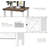 Set of 2 Farmhouse Nightstands, Sofa Side End Table with Storage