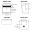 Maya Locking Wall Mount - Stainless Steel