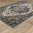 Caia Traditional Center Medallion Blue/ Brown Area Rug-29640116