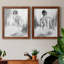 «Soft Silhouette V», ensemble de 2 reproductions sur toile-265539916-265539959-195628232