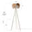 Sovev 63 " Brushed Tripod Floor Lamp