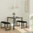 4 - Person Double Pedestal Dining Set