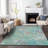 Machine Washable Indoor/Outdoor Brathwaite ACN2166 Abstract Rug-635601337