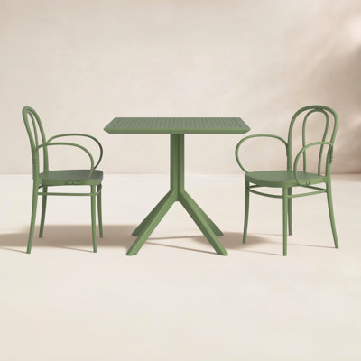 Farrah 28" Patio Bistro Set
