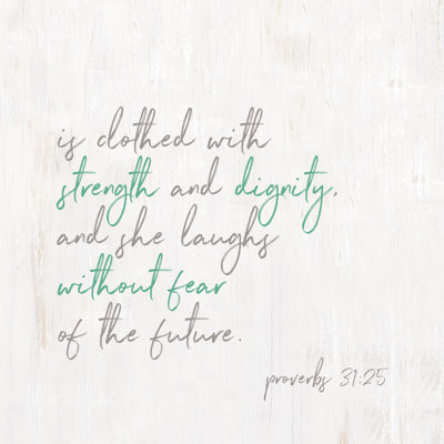 Proverbs 31 Woman - Wrapped Canvas Print