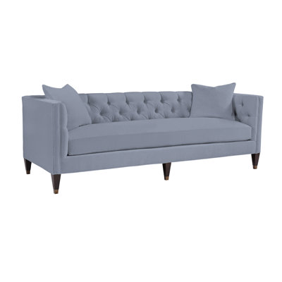 Wright 96" Tuxedo Arm Sofa with Reversible Cushions