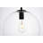Rincon 1-Light Adjustable Globe Pendant with Hand Blown Glass-1029506773