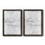 Une maison - ensemble de 2 reproductions d'art textuel-1092425808-1092425810-1092425813