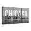 Impression sur toile monochromatique de Chicago-1083388556