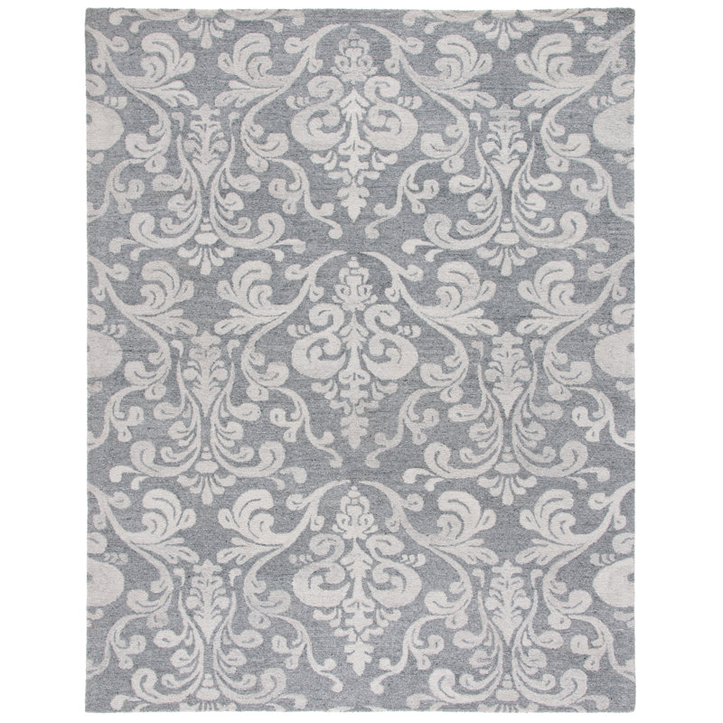 Colen Tufted Performance Damask Rug, Rectangle 8' x 10'