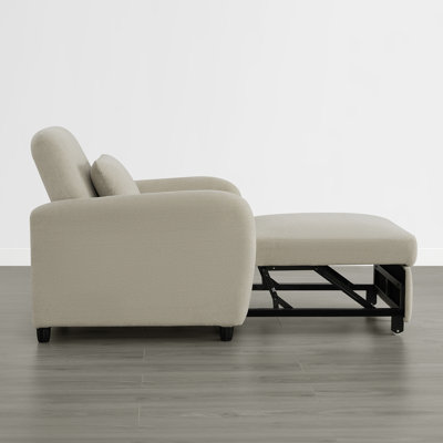 Pebblea Chenille Convertible Chair Bed