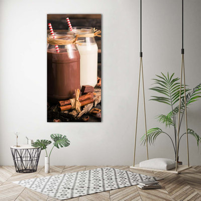 Milk Shakes - Wrapped Canvas Print