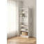 Penderie 32 "en bois blanc avec cinq tablettes