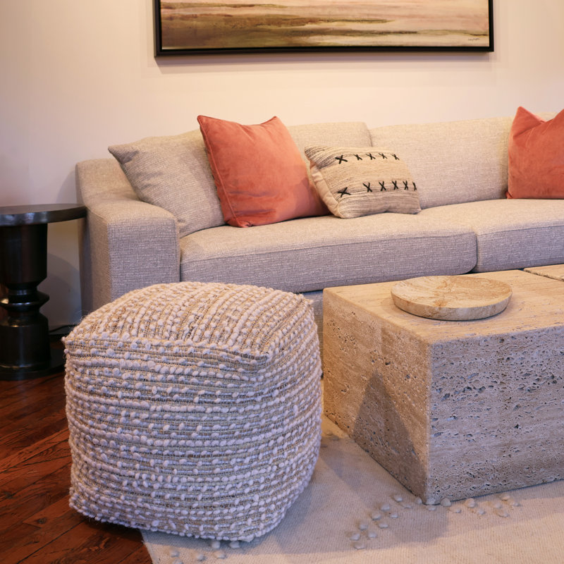 Lesbos Upholstered Pouf