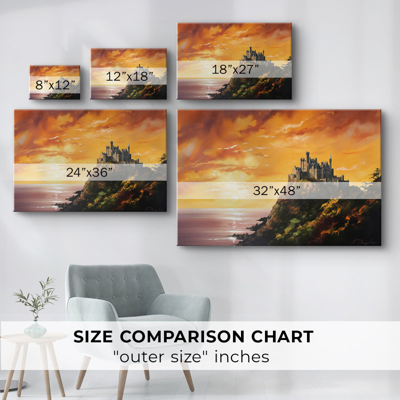 Paysage Series-XCV -Galerie enveloppée Cavas, 24 x 36