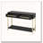 Console Table with Two Drawers, Retro Hallway Table with Striking Geometric Design for Entryway and Living Room-336249455