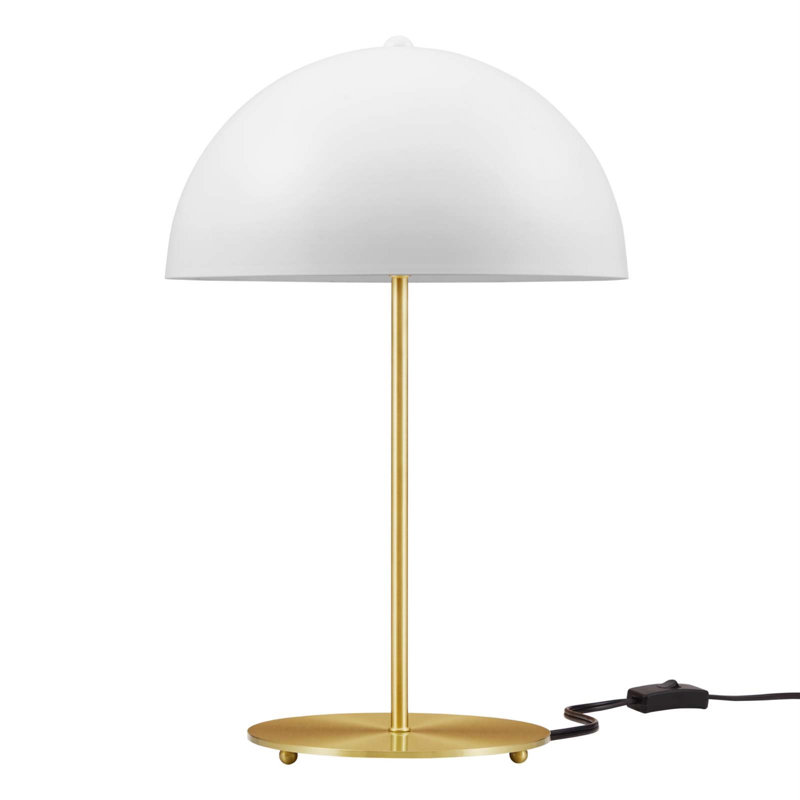 Modway Ideal Metal Table Lamp, White