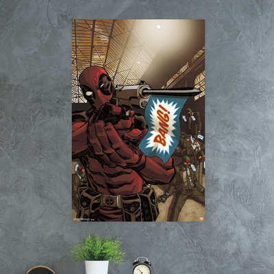Impression sur papier deadpool-bang