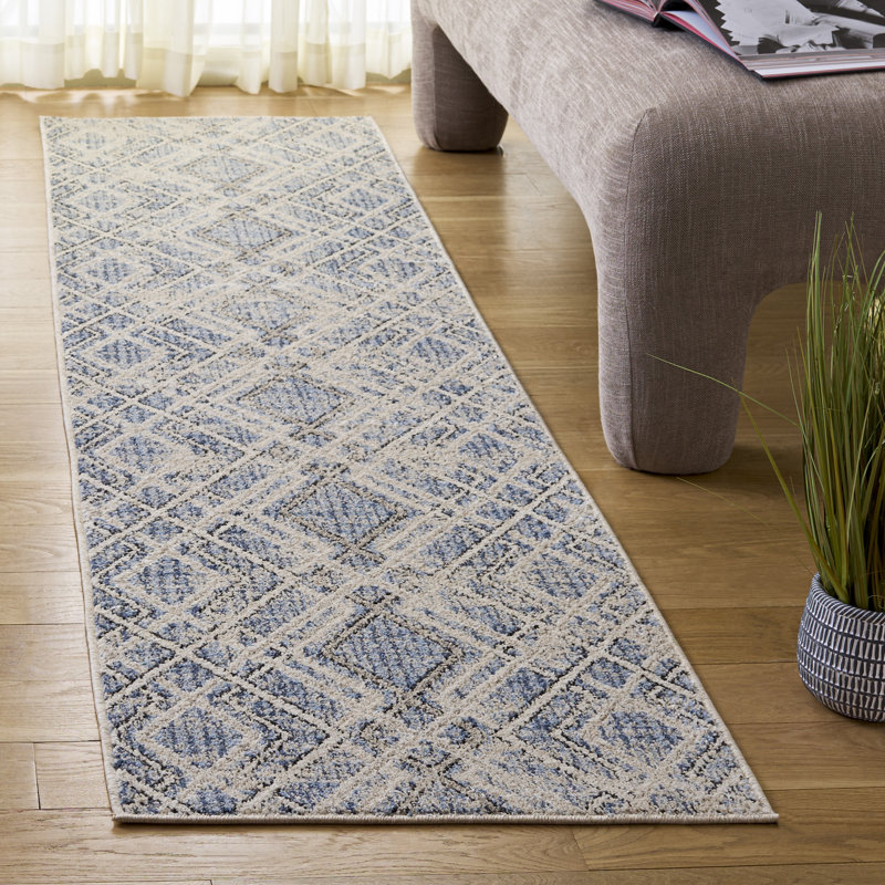 Grove 680 Performance Geometric Shapes Rug, Runner 2'2" x 8'