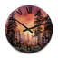 Horloge murale en bois massif Obert-53598188