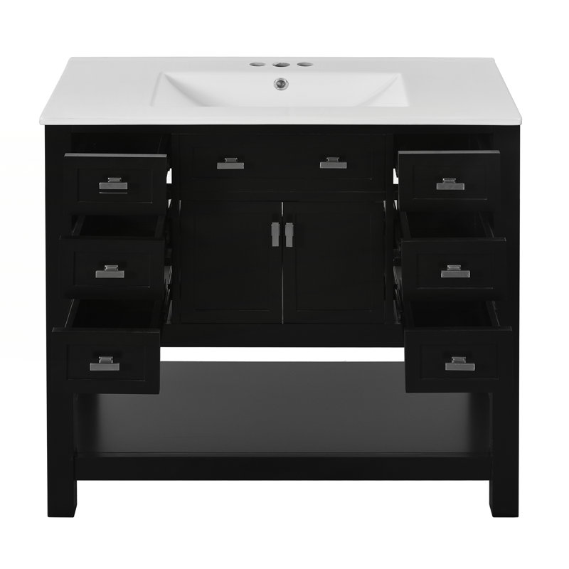 Meuble-lavabo 36 po avec lavabo supérieur