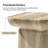 Alduara 19.75" Tall Modern Concrete Top End Table-1567443148