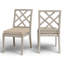 Chaise d'appoint en teck Haley - Huître-70064676-93646346-38582250