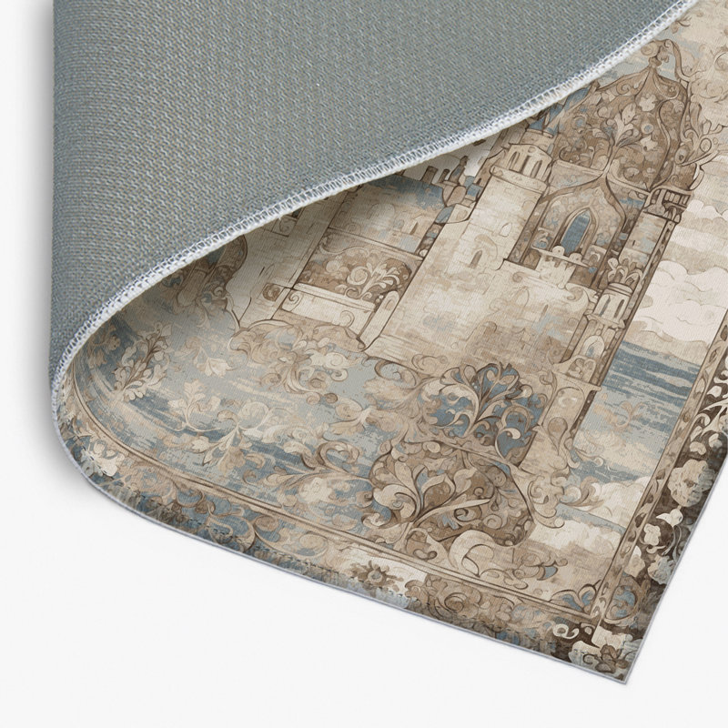 Tapis intérieur et extérieur Bannered Hall, Rectangulaire 3 pi x 5 pi