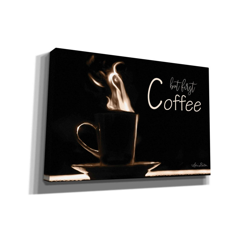 But But Coffee par Lori Deiter - Photographie sur toile tendue, H 40 po x l 60 po x 1,5 po