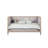 Linen & Weathered Oak Finish Daybed (Twin)-1320555949