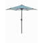 PARAPLUIE 9 PIEDS AVEC LUMIÈRE LUMINEUSE Bleu et rayures-574790215