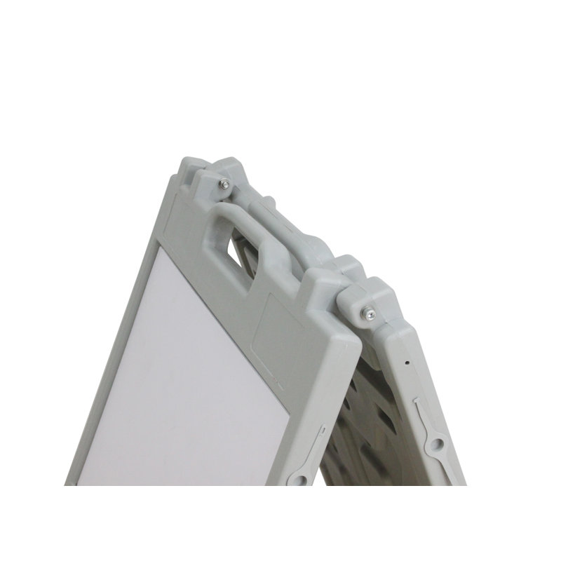 Fixturedisplays® A Frame Plastic Foldable Indoor Outdoor Sandwich Board Pavement Sign W/ 2 24.3X34.6 Blank Inserts 15963