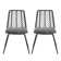 DEJA CHAIR, 2PCS avec 2 coussins